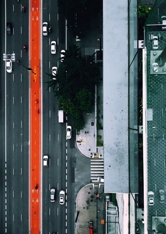 Placa decorativa Avenida em São Paulo na internet