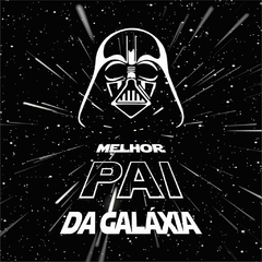 Placa decorativa Melhor pai da galáxia - Star Wars - comprar online