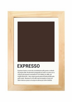 Quadro Café Expresso - comprar online