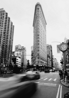 Placa decorativa Flatiron Building Nova York na internet