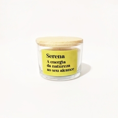 Vela aromática Serena de Cascas e Folhas