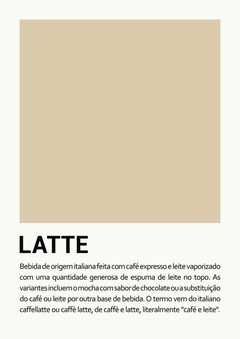 Quadro Café Latte - Quero Decor