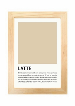 Quadro Café Latte