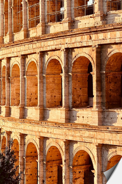 Placa decorativa Coliseu ensolarado - Roma - loja online