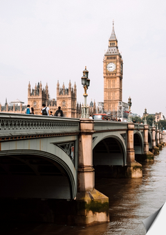 Placa decorativa Big Ben - Londres - loja online