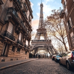 Placa decorativa Torre Eiffel - Paris - comprar online