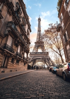 Placa decorativa Torre Eiffel - Paris na internet