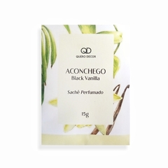 Envelope Sachê perfumado Aconchego - Black Vanilla 15g