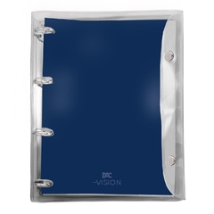 Caderno argolado colegial vision azul 192 fls - dac
