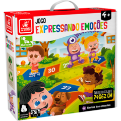 Jogo expressando emoções em madeira montessori - brincadeira de criança