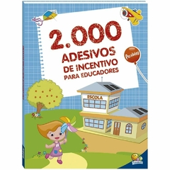 Livro 2000 adesivos de incentivo para educadores - todollivro