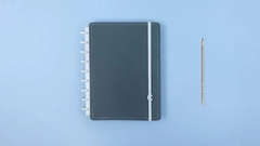 Caderno inteligente cool grey - tamanho medio