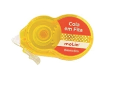 Cola em Fita - Molin - 8mm x 8mts