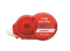 Cola em Fita - Molin - 8mm x 8mts