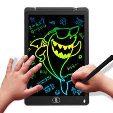 Lousa mágica tablet tela 10 polegadas lcd para desenhar e escrever