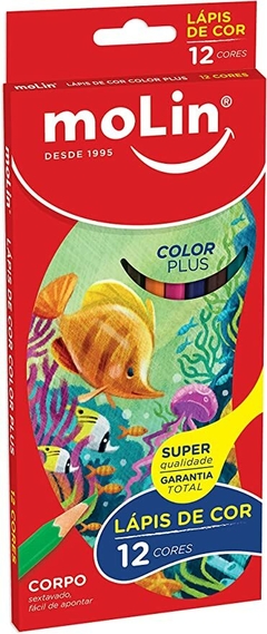 Lápis Color Plus C/12 - moLin