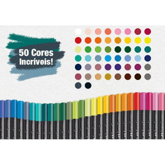Lápis de Cor SuperSoft Faber Castell 50 Cores