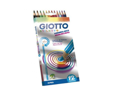 Lápis De Cor Stilnovo Aquarelavel 12 Cores - GIOTTO