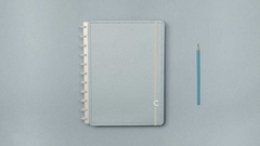 Caderno Inteligente Azul Pastel - Grande