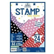  Bloco Stamp 120g A4 - 24 FL