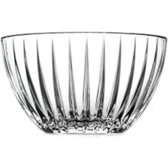 SALADEIRA DE CRISTAL LARG. 26 CM ALT. 13 CM