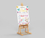 Chalkboard Infantil | Pôster em PVC na internet