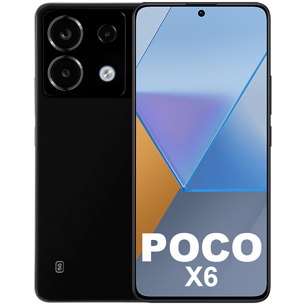 Xiaomi Pocophone Poco X6 5G Dual SIM 256 GB negro 8 GB RAM