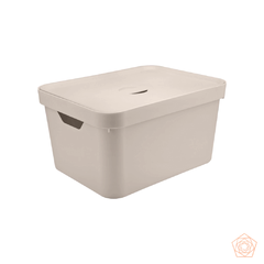 CAIXA ORGANIZADORA COM TAMPA - CUBE 32L - comprar online