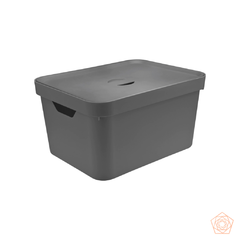 CAIXA ORGANIZADORA COM TAMPA - CUBE 32L - comprar online