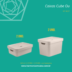 KIT CAIXAS CUBE PEQUENA