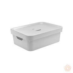 CAIXA ORGANIZADORA COM TAMPA - CUBE 10,5L - comprar online