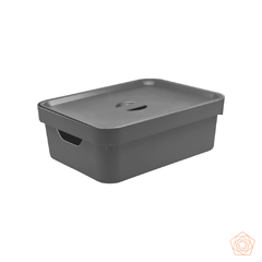 CAIXA ORGANIZADORA COM TAMPA - CUBE 10,5L - comprar online