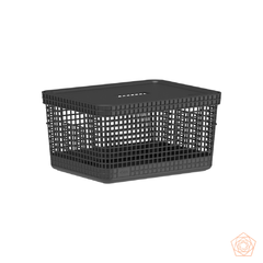 CESTO ORG. TAMPA DE PLÁSTICO GRID 8L - comprar online