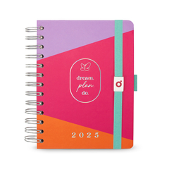 AGENDA Diária 2025 MIDI 11,3 X 16,7 CM, COLOR MATCH SUMMER - 7896498396670 - comprar online