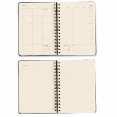 Agenda DIARIA CICERO A5 2025 - Planner Wire MELISSA COLMEIA ROSA