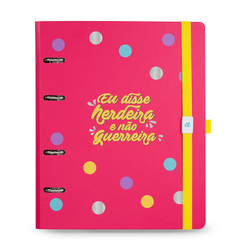 CADERNO ARGOLADO ELASTICO ULTRA 16,5 X 24 CM, MEU APARTAMENTINHO ROSA - 7896498395796