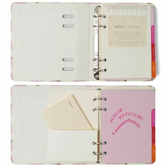 Agenda A6 CICERO 2025 Mini Planner Argolado Semanal Anotações (10,5 x 16) MELISSA CAMINHO DAS ABELHAS - loja online