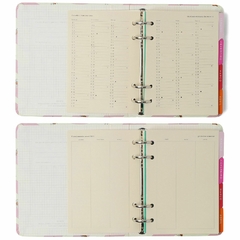 Imagem do Agenda A6 CICERO 2025 Mini Planner Argolado Semanal Anotações (10,5 x 16) MELISSA CAMINHO DAS ABELHAS