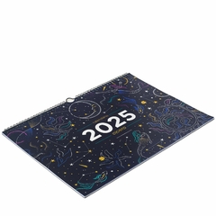 Calendário de Parede CICERO A3 2025 ASTRAL Azul Escuro - comprar online