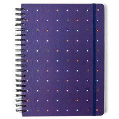 Caderno Universitário Pautado Bossa NOVA 20X28 PONTOS AZUL 160 FLS 7899866827721