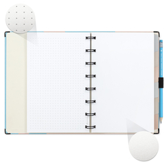 CADERNO PREMIUM SYSTEMFLEX, ORNA PATO, MAXI 12,5 X 20 CM - Casa da Oliveira | Papelaria e Decoração