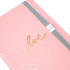 CADERNO Recarregável SYSTEMFLEX PINK STONE GEOMÉTRICA MAXI 12,5x20 - comprar online