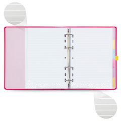 CADERNO ARGOLADO A5 14,8 X 21 CM, MEU APARTAMENTINHO ROSA - 7896498395765 - comprar online