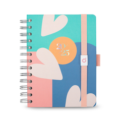 AGENDA Diária 2025 MIDI 11,3 X 16,7 CM, SWEET PASTEL - 7896498396656