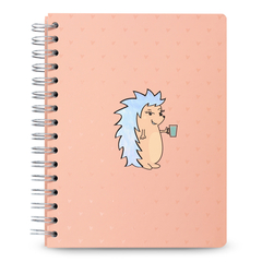 Planner Permanente Wire - A5 Riccio Laranja