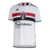 CAMISA DO SPFC 1 2023 , camisa nova do sao paulo camisa titular do São Paulo FC é branca e traz como base o novo template da Adidas para a temporada. O grande destaque fica por conta das listras horizontais vermelha e preta, que percorrem o peito e abriga