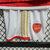 conjunto infantil do arsenal I home adidas 23/24 - vermelha na internet