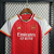 conjunto infantil do arsenal I home adidas 23/24 - vermelha - comprar online