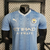 camisa do manchester city I home puma 23/24 versão jogador- azul - comprar online