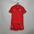 kit infantil de portugal I 21/22 nike- vermelho